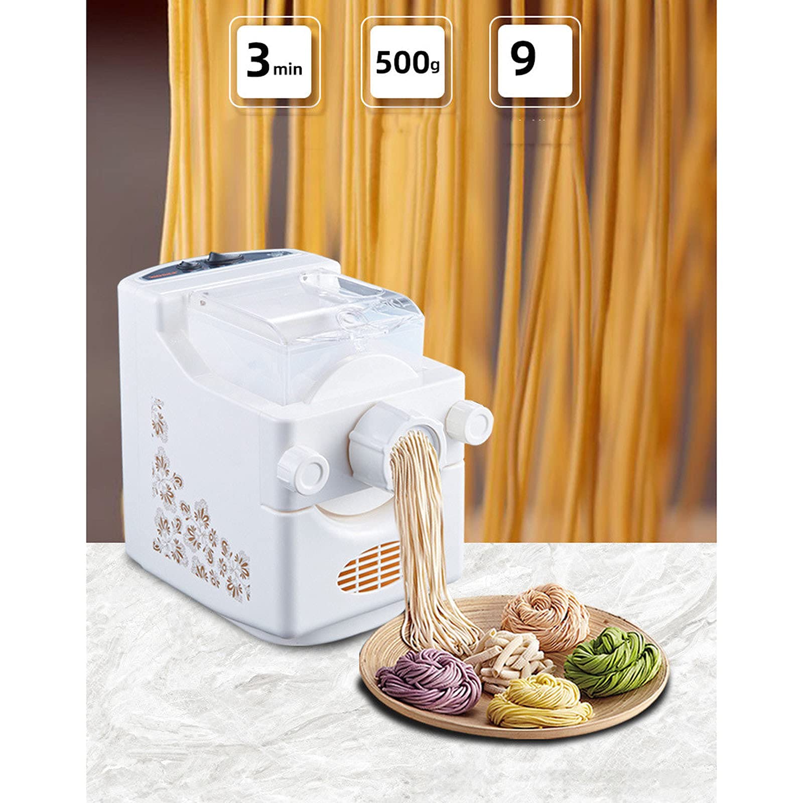 Amazon｜電気パスタメーカーマシン、スマートパスタマシン、選択する9