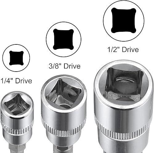 Miniatura 3 de uxcell T8 - T70 Juego de llaves de vaso Torx, brocas CR-V y enchufes (solo para uso manual), 13 piezas