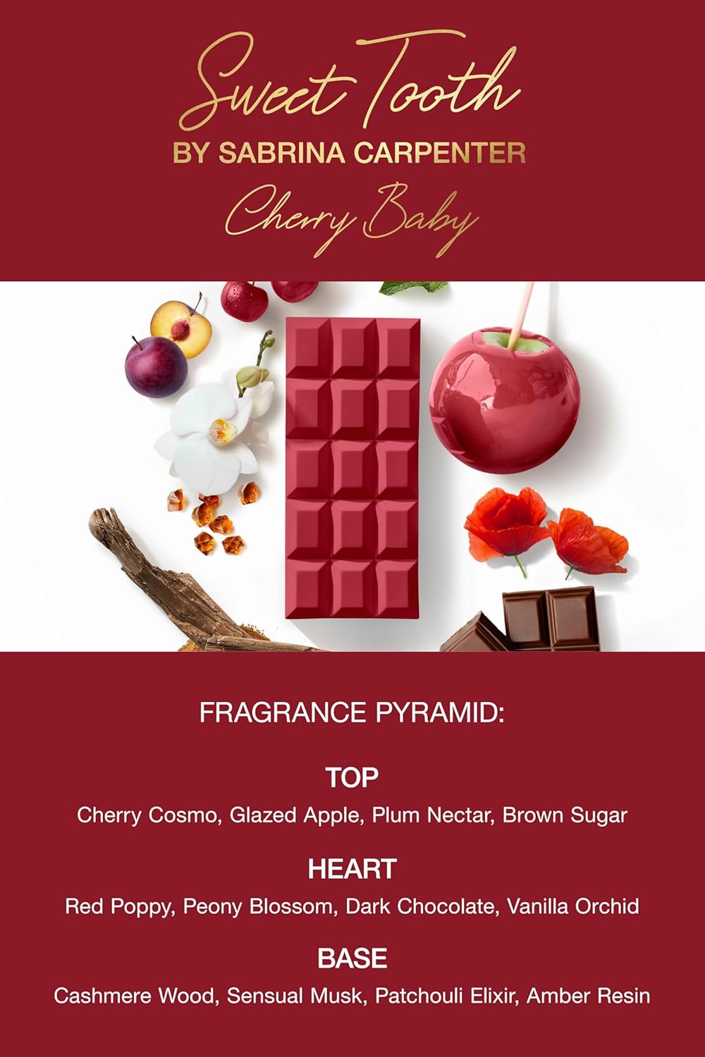 SCENT BEAUTY Sabrina Carpenter Eau de Parfum - Cherry Baby - 1 fl oz - Image 6