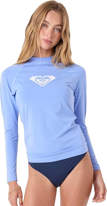 Roxy Womens Whole Hearted Long Sleeve UPF 50 Rashguard