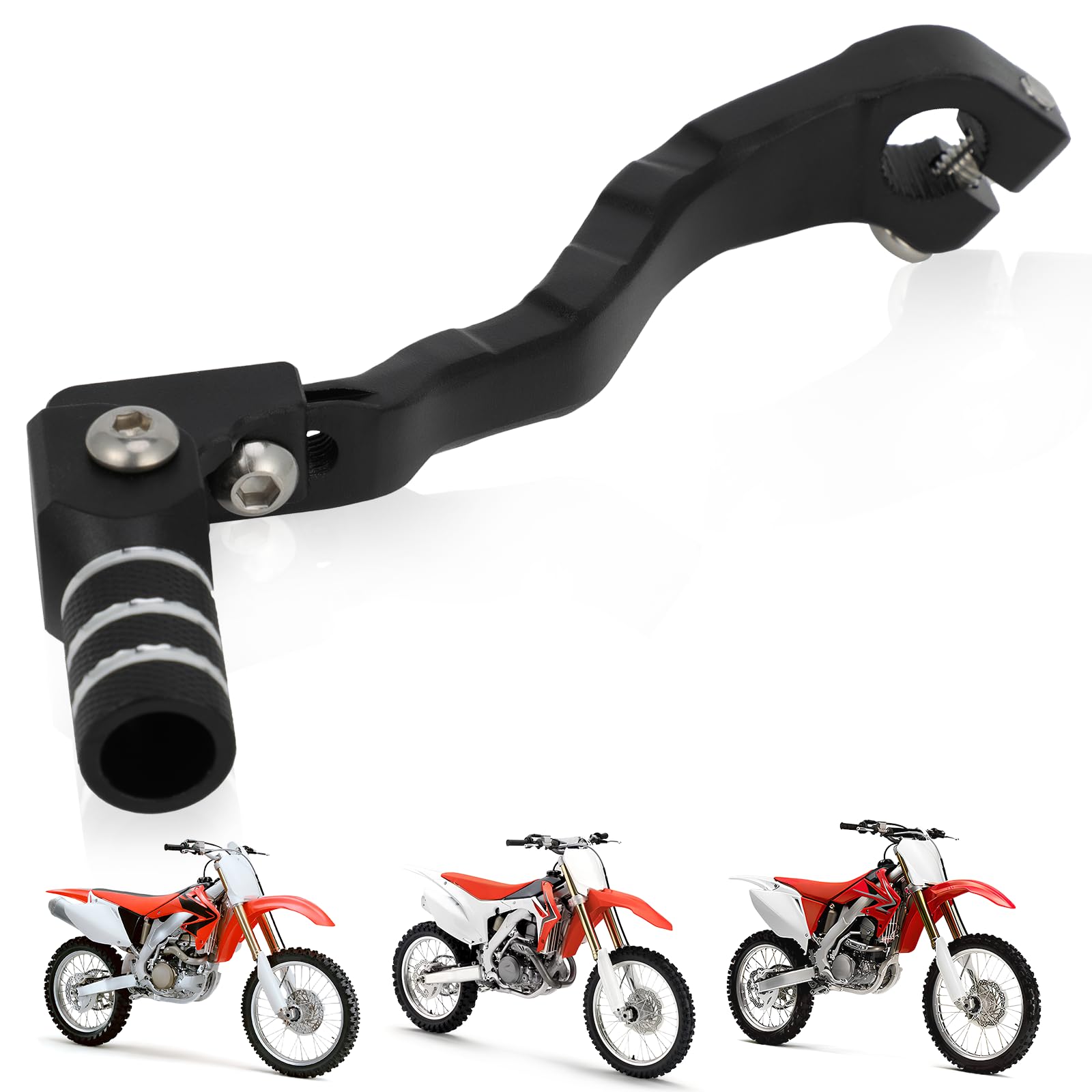 Levier de vitesse de moto anti-casse pliable noir pour Honda CRF250X et CRF450R