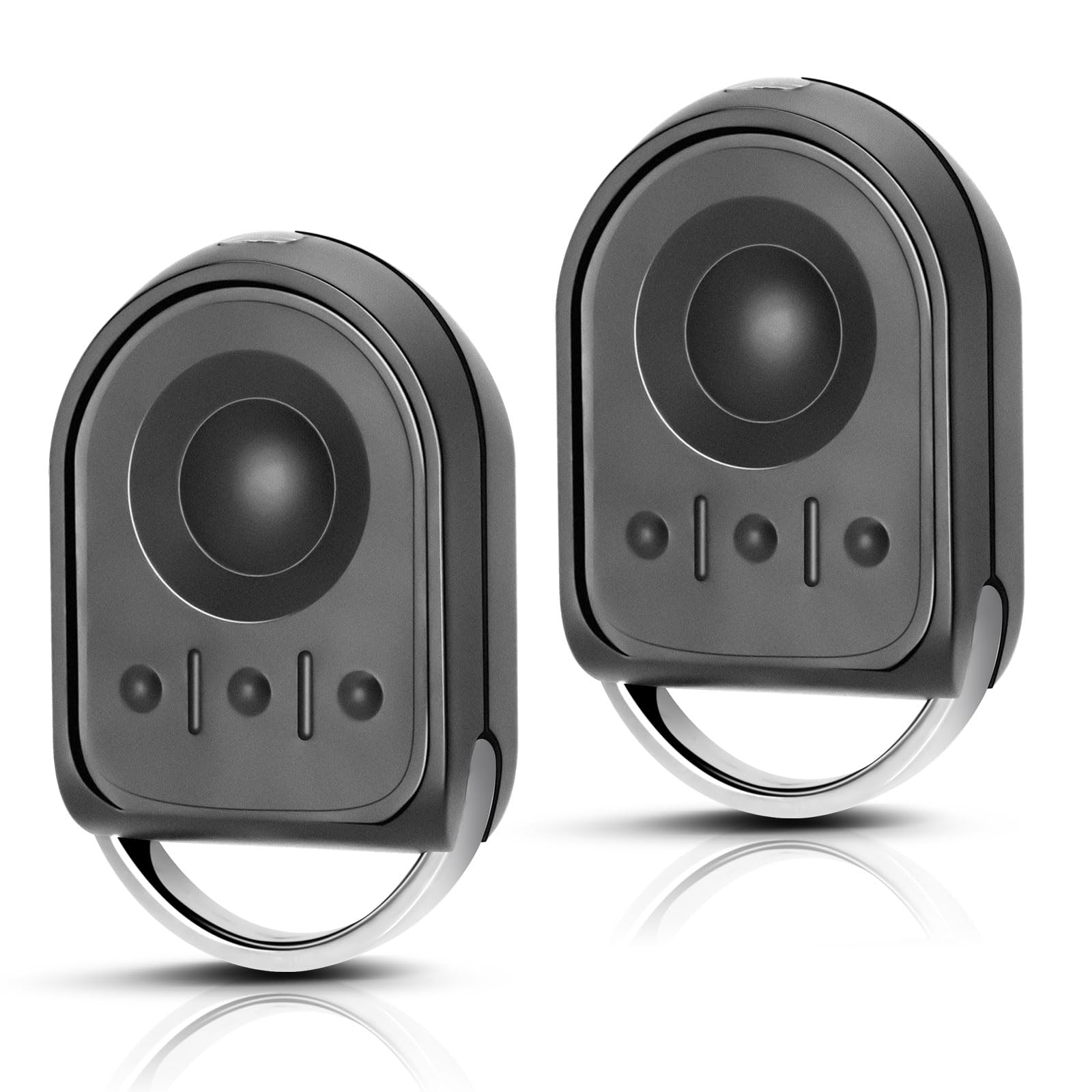 Remplacement Télécommande S0mfy RTS de 433,42 MHz, Compatible avec Motorisation Portail et Porte de Garage, Télécommande S0mfy 4 Canaux pour KEYGO RTS, 1841064(Lot de 2) - 1