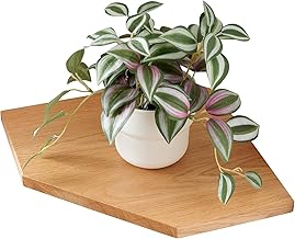 WOODAMIYA Corner Shelf Wall Mount, Set of 2 Solid Sheesham Wood Floating Corner Shelf, Smooth - Durable - Attractive Corner Shelves for Bedroom Living Room Bathroom Kitchen