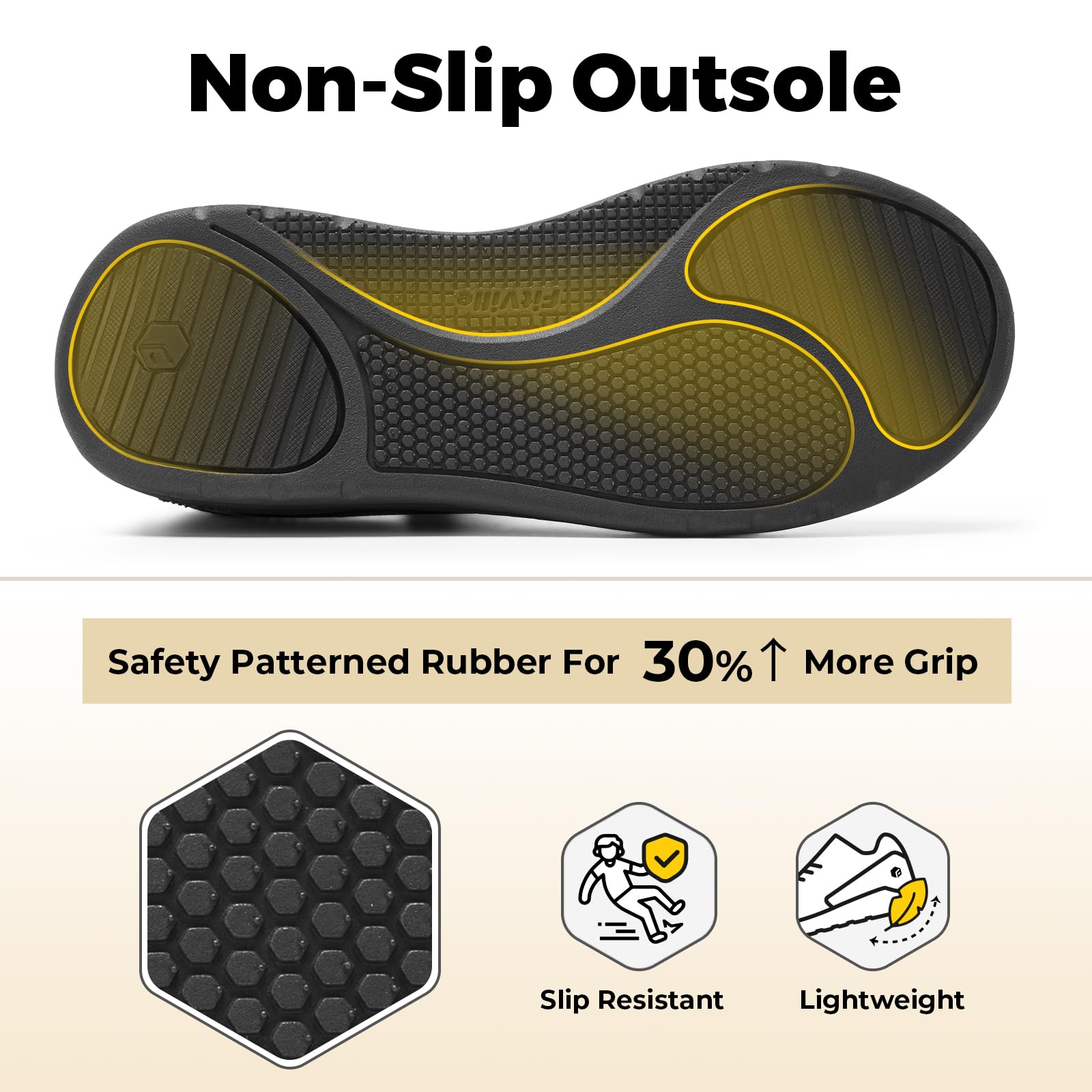 FitVille Slip on Sneaker Damen Extra Weite Walkingschuhe Atmungsaktive Turnschuhe Leichte Freizeitschuhe Freihändige Schlupfschuhe Bequeme Sportschuhe Fitness Jogging Outdoor Gym BriskWalk V3