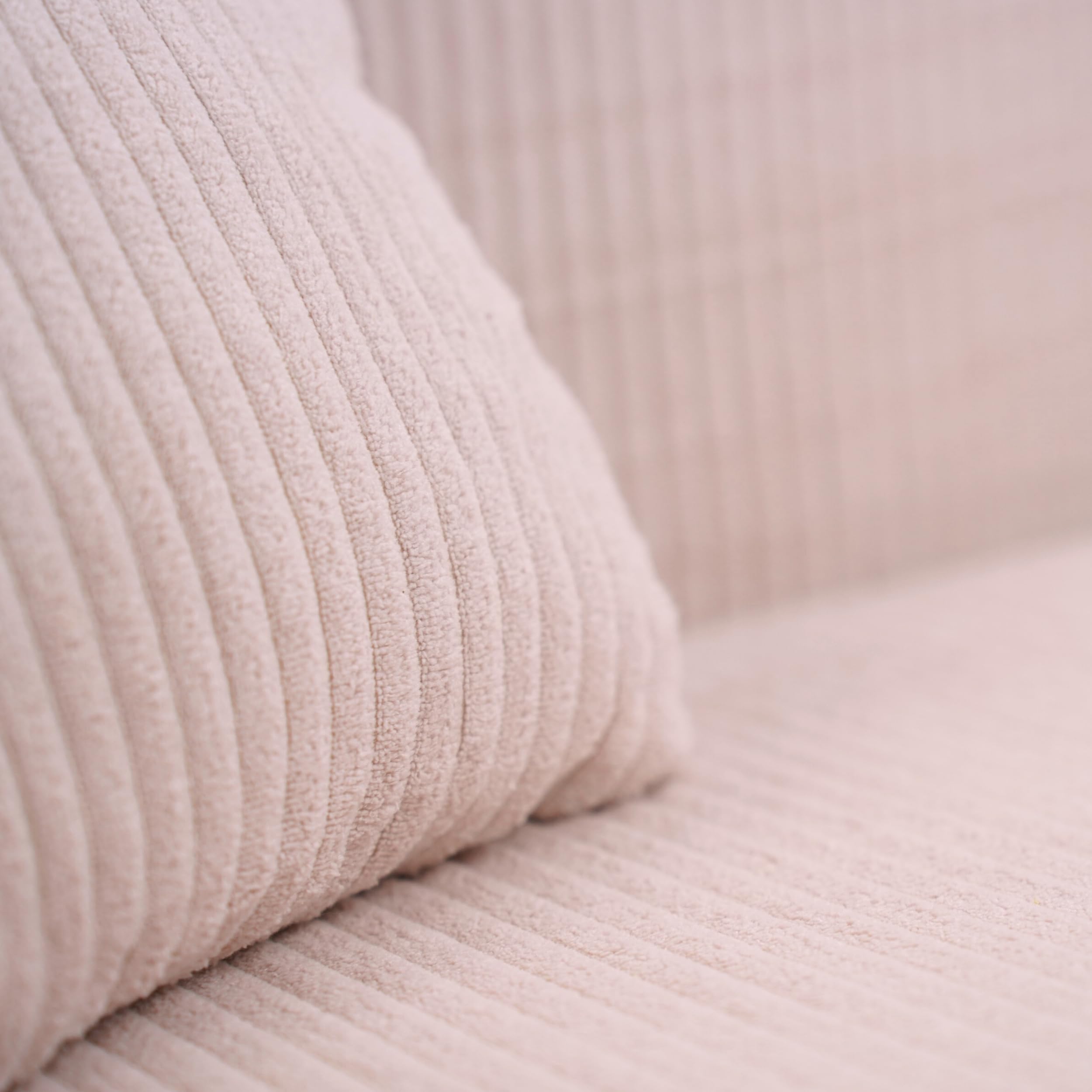 Flumi Personalizzato Divanetto Bambini con Funzione Sleep - 3 in 1 | Divani Piccoli | Divano Bambini | Colore: (velluto a coste Rosa)