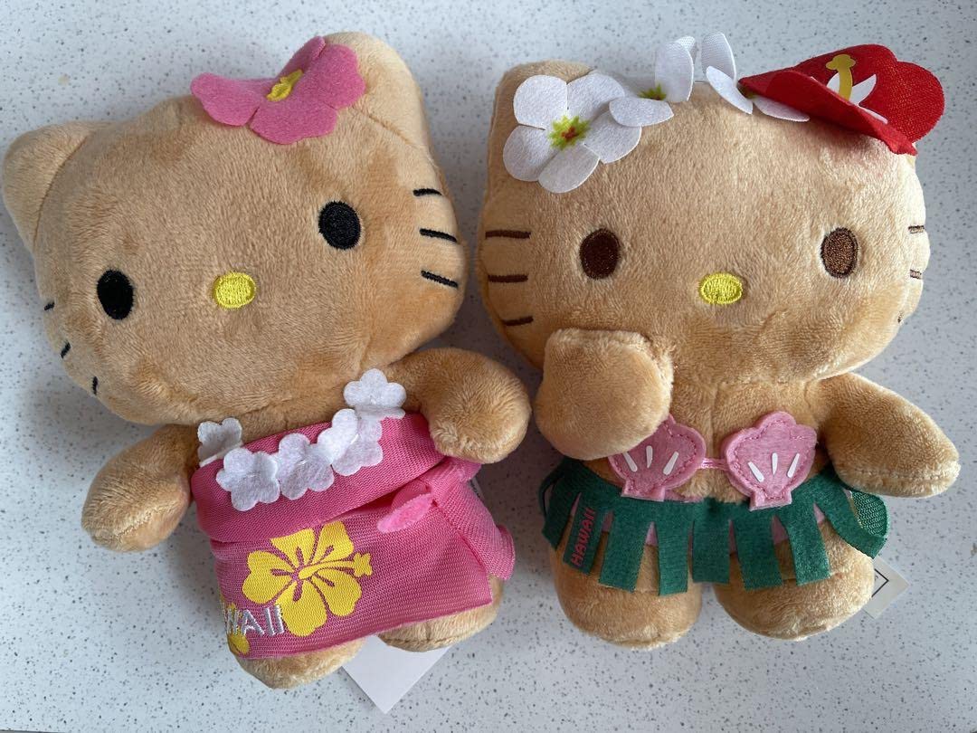Amazon.co.jp: ハローキティ ハワイ限定 ぬいぐるみ : おもちゃ