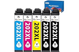 Remanufactured 202XL Ink Cartridges Replacement for Epson 202 Multipack