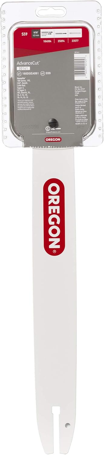 Oregon 16 in. Chainsaw Bar & S59 Chain, Fits Various Homelite Models (30141)