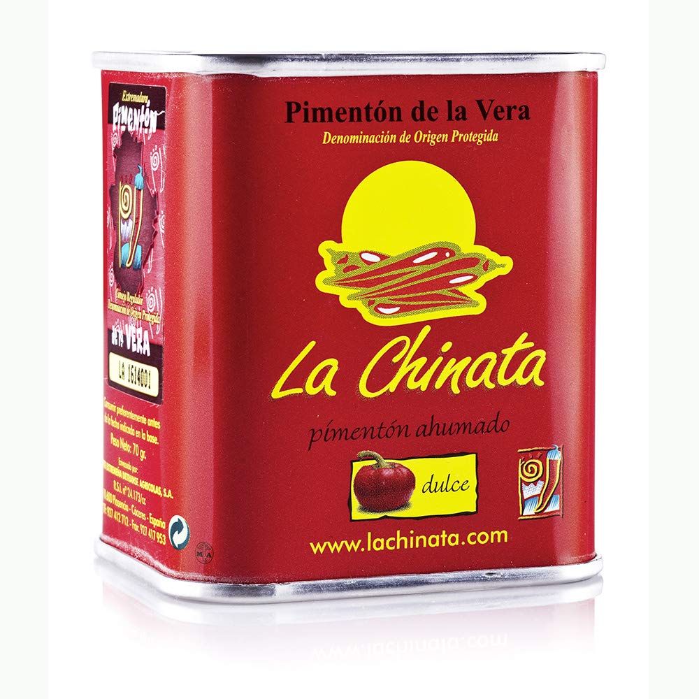 Pimentón Ahumado Dulce 70gr. La Chinata. CAJA 30 UNIDADES (30 x 70gr)