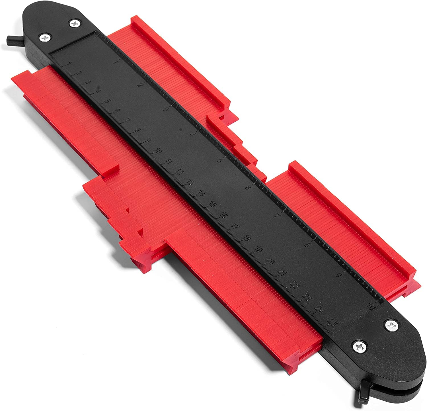 KROST Contour Gauge With Lock, Widen Profile Gauges Measure Ruler