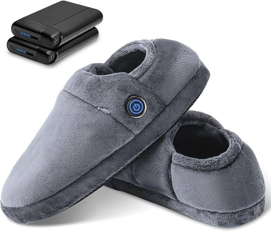 サワグチさま専用コードレス 電気スリッパ  バッテリー付き段階温度調節２個セット 楽天市場】【特別価格】電気スリッパ コードレス 両面発熱 足温