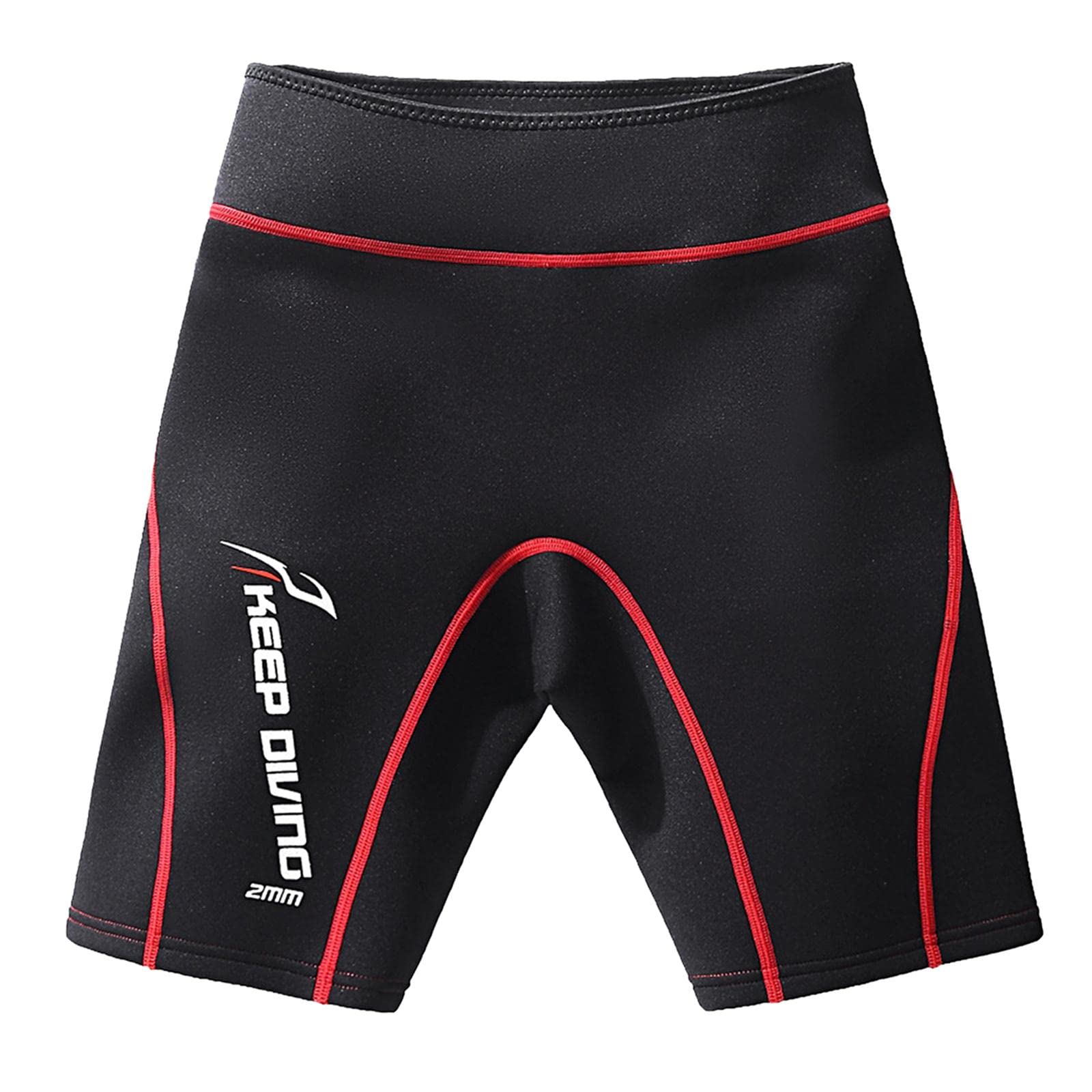 ELBME® Neoprene Diving Shorts Swim Trunks Pants Wetsuits Scuba Swimsuit Red M-image-18