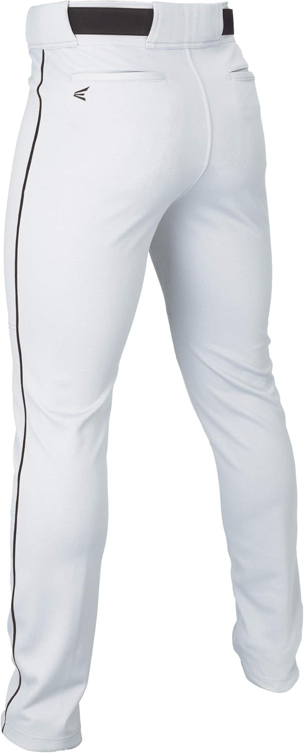 Easton Boys Easton | Rival+ Baseball Pants | Full Length Semi-Relaxed Fit | Youth Sizes | Piped | Multiple Colors - Image 2