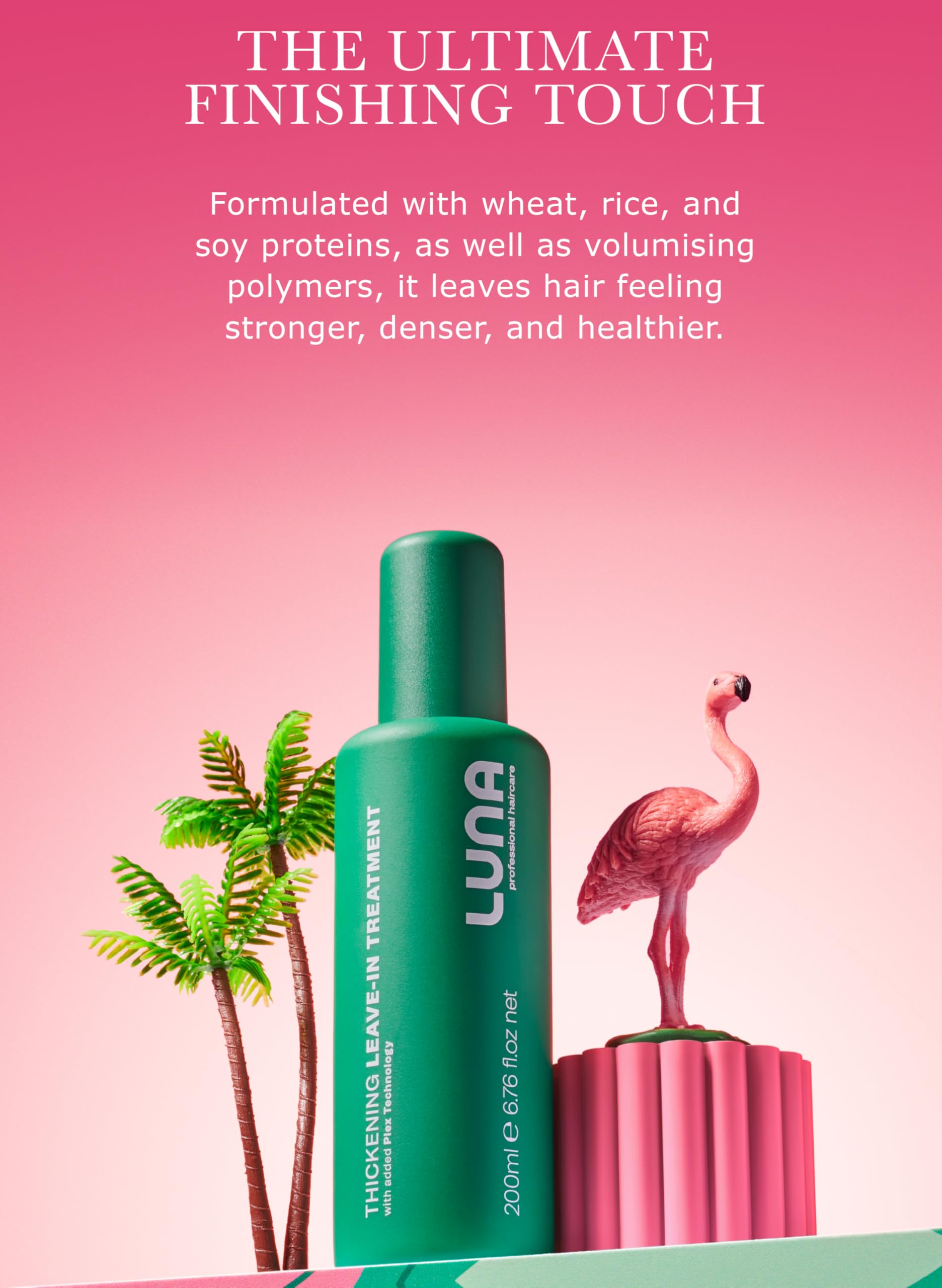 Luna Professional Haircare Thickening Leave-In Conditioner, Hair Growth Product for Fine & Thin Hair - Image 3