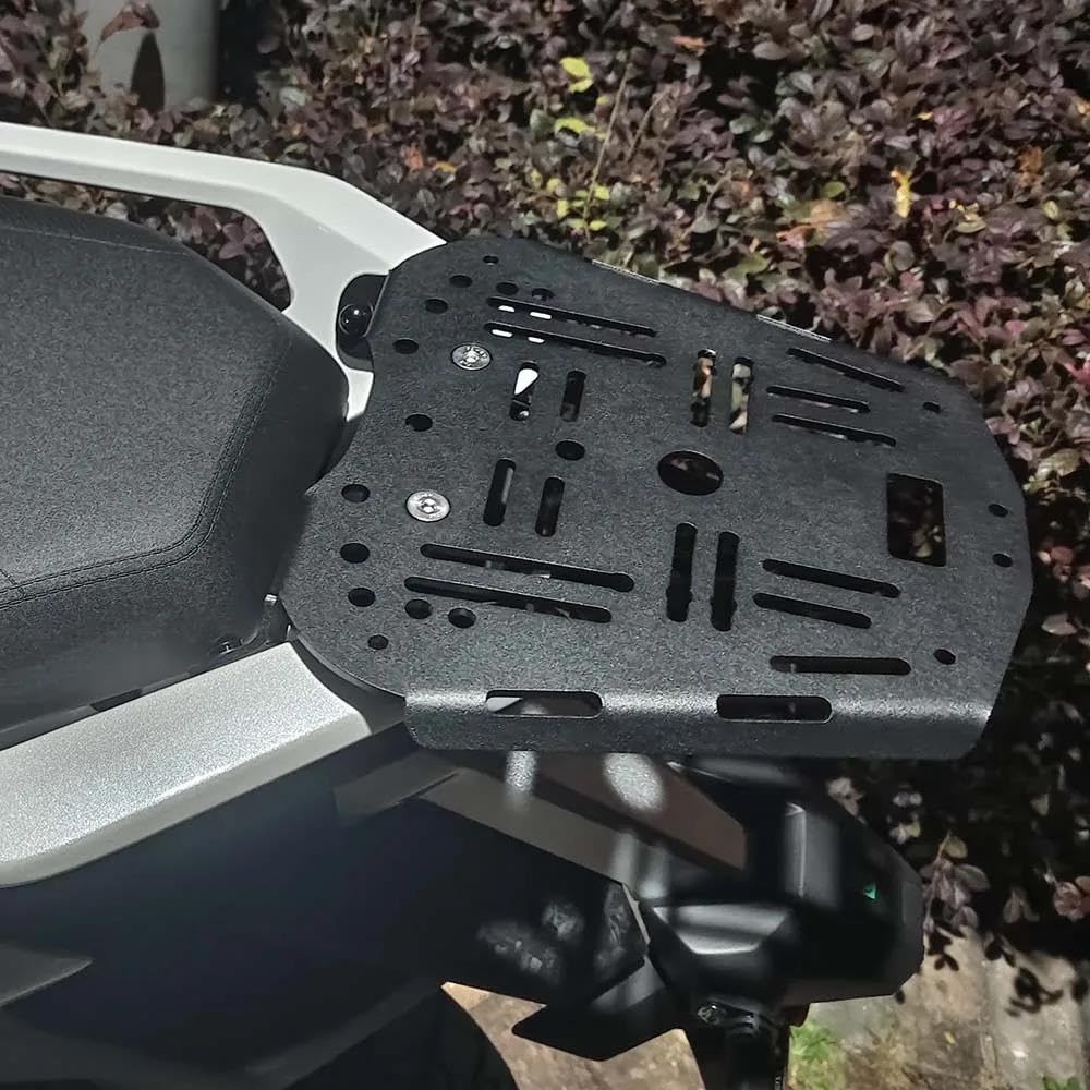 Portaequipajes Cajas Moto para Zontes 368G 501G Estante Trasero Portaequipajes Caja Trasera Placa Inferior Soporte Maletero Funda con WIVAOKOLGR