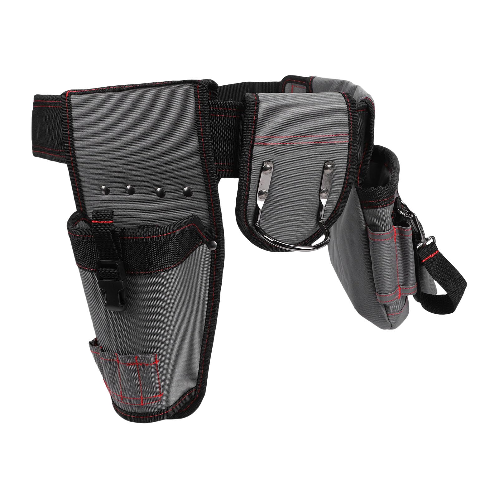 Ceinture à outils multifonction réglable pour électriciens et plombiers en tissu Oxford durable