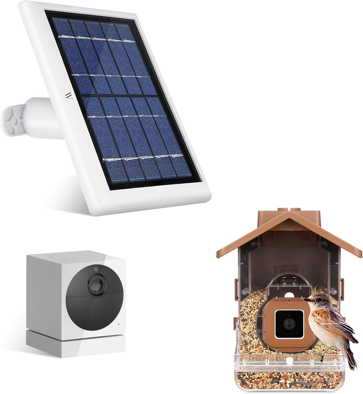 Wasserstein Bundle Bird Feeder Camera Case Compatible