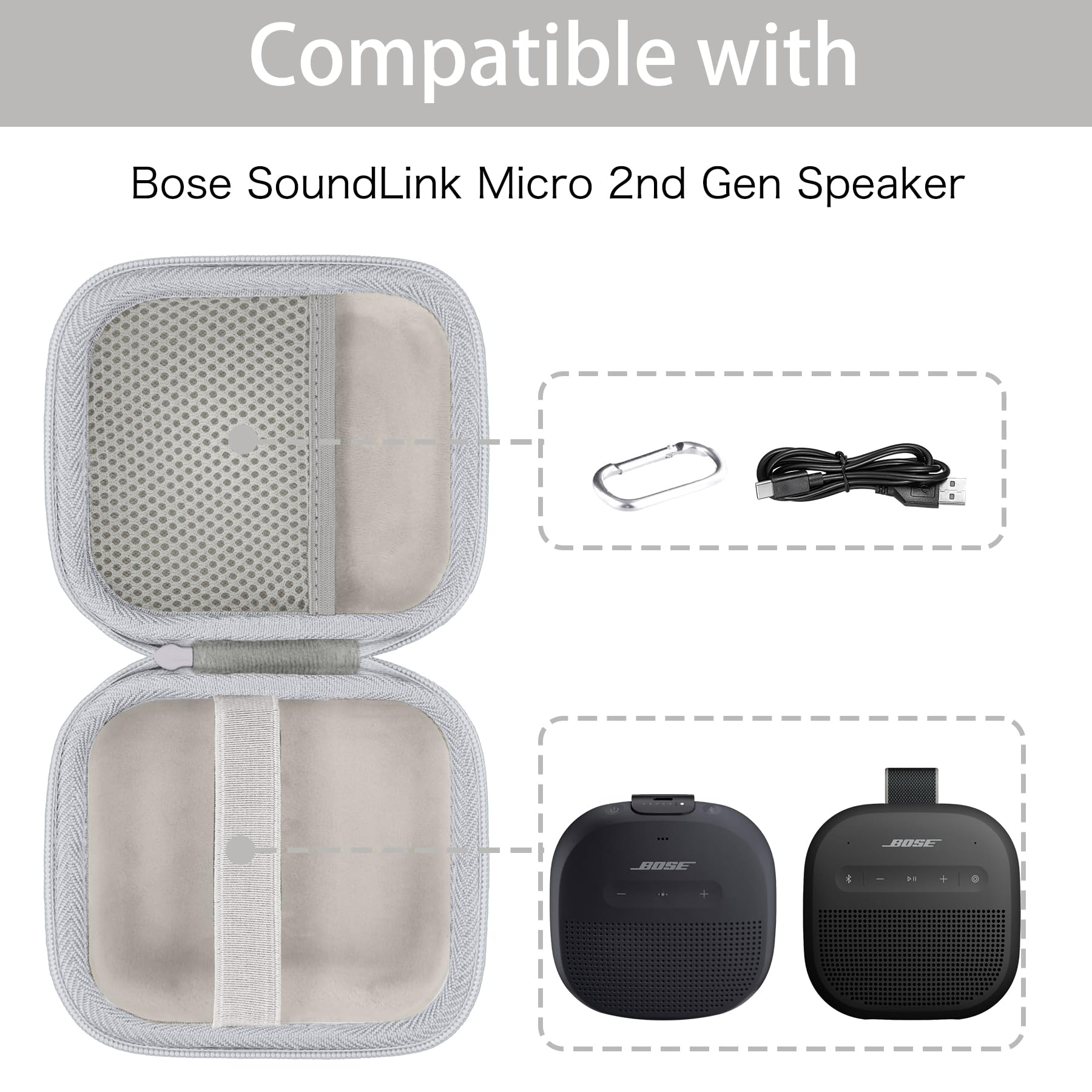 Amazon.com: for Bose New SoundLink Micro 2nd Gen Portable