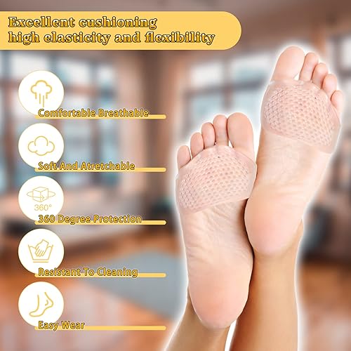 Miniatura 3 de Almohadillas metatarsianas - Cojines de bola de pie para mujeres, almohadillas metatarsianas para hombres, almohadillas de metatarso para mujeres