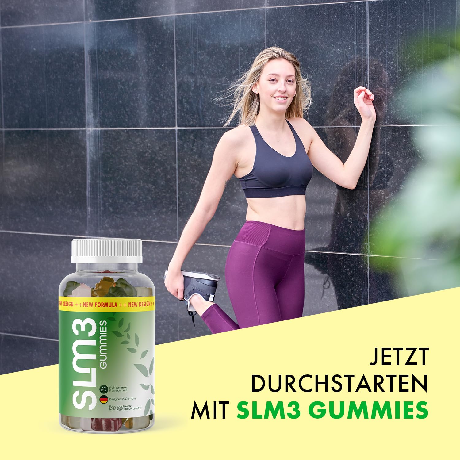 SLM3 Gummies | deine genussvolle Unterstützung | 60 Gummies