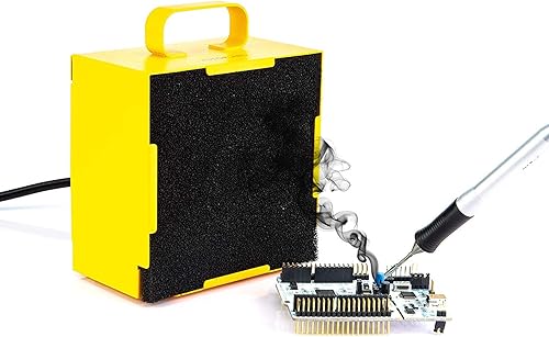 Miniatura 5 de KOTTO Paquete de 5 filtros extractores de humo de soldadura de carbón activado de 0.4 pulgadas de grosor, repuestos de absorción de humo para