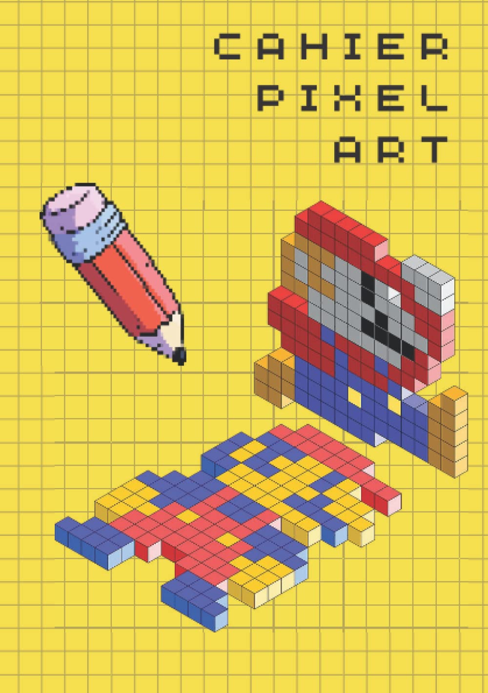 Amazon | Cahier de dessin Pixel Art - A5 110 pages: Carnet vierge à ...