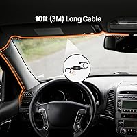 Vista 5 de 70mai Kit de Cableado Directo UP02, Cámaras de Tablero Micro USB de 10 Pies, 12V-30V a 5V/2.4A, Protección de Bajo Voltaje 11.8V, Fuente