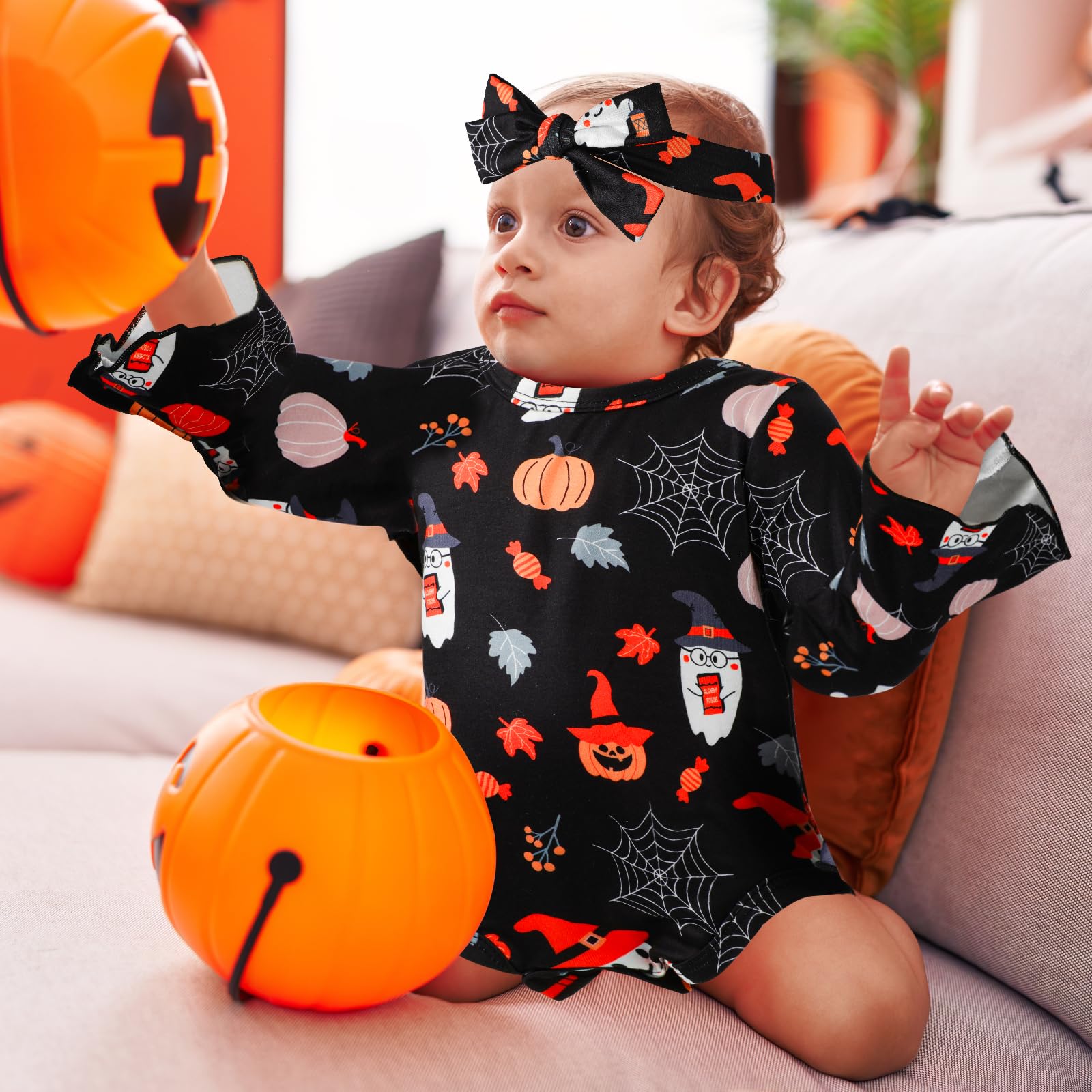 TAGVO Toddler Baby Boys Girls Halloween Costume 0-18 Months - Image 4