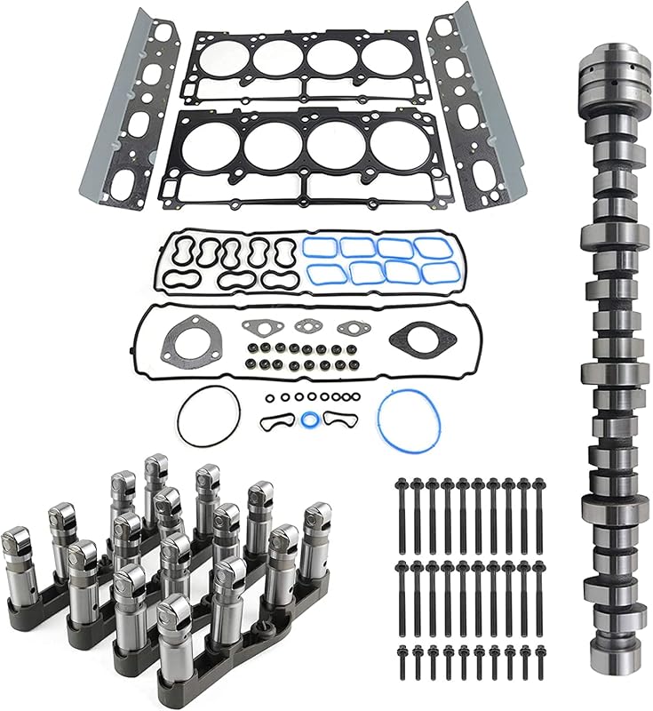 Kit de comando de válvulas e tuchos MDS NEWZQ para motor 5.7L V8 HEMI Chrysler, Jeep e Dodge – 1 kit