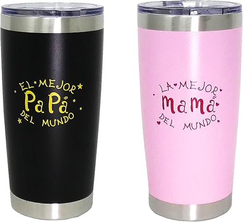 Miniatura 7 de Ezprogear Vaso delgado Greatest Mama La Mejor Mama Del Mundo de 26 oz (26 oz, Pink Mama)