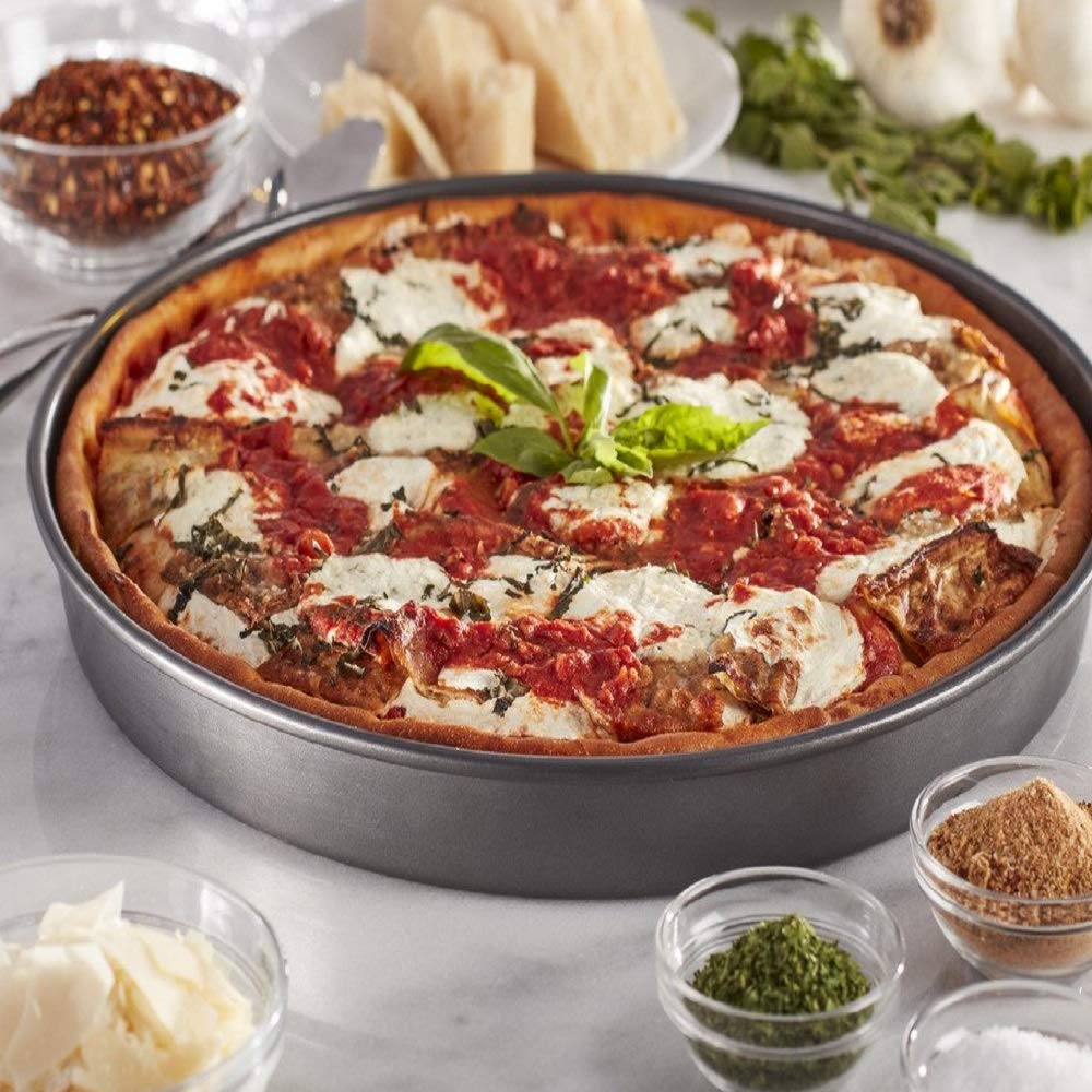 Pizza Crust Chicago Metallic 16124 Professional Non-Stick Deep