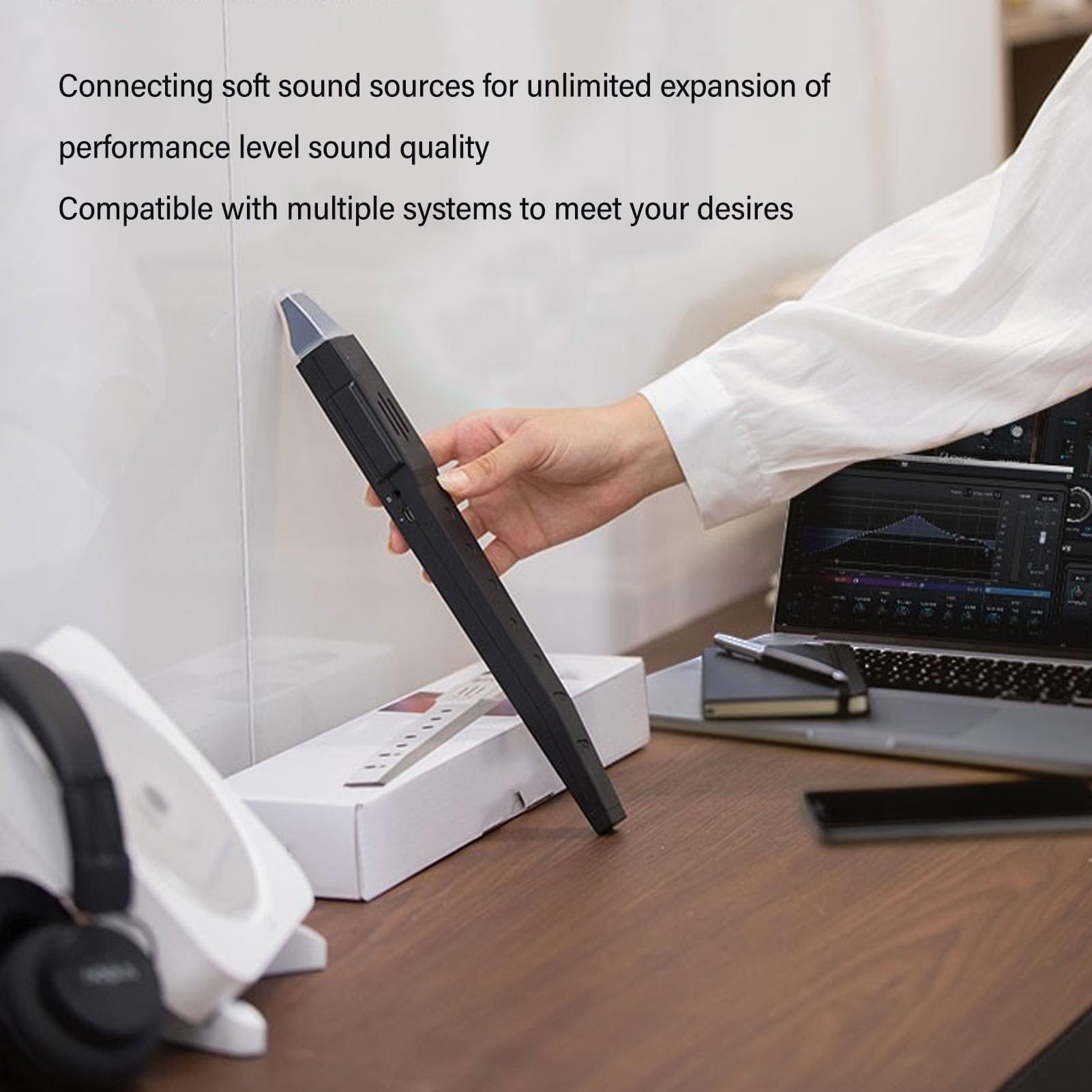 Digitales Blasinstrument, Digitaler Saxophon-MIDI-Controller 10 Töne, Wiederaufladbares Blasinstrument für Kinder