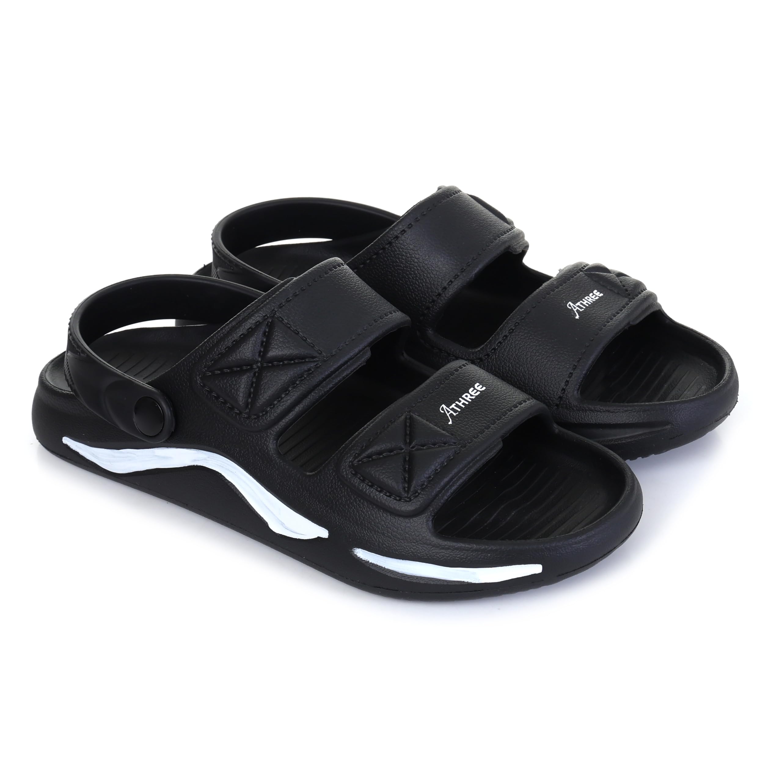 athree Slippers for Man Sandals for man casual Stylish footwear | Daily use Double Strap sliders for men flip flops | mens chappal Anti skid lightweight Soft & Comfortable slipper-picture-36