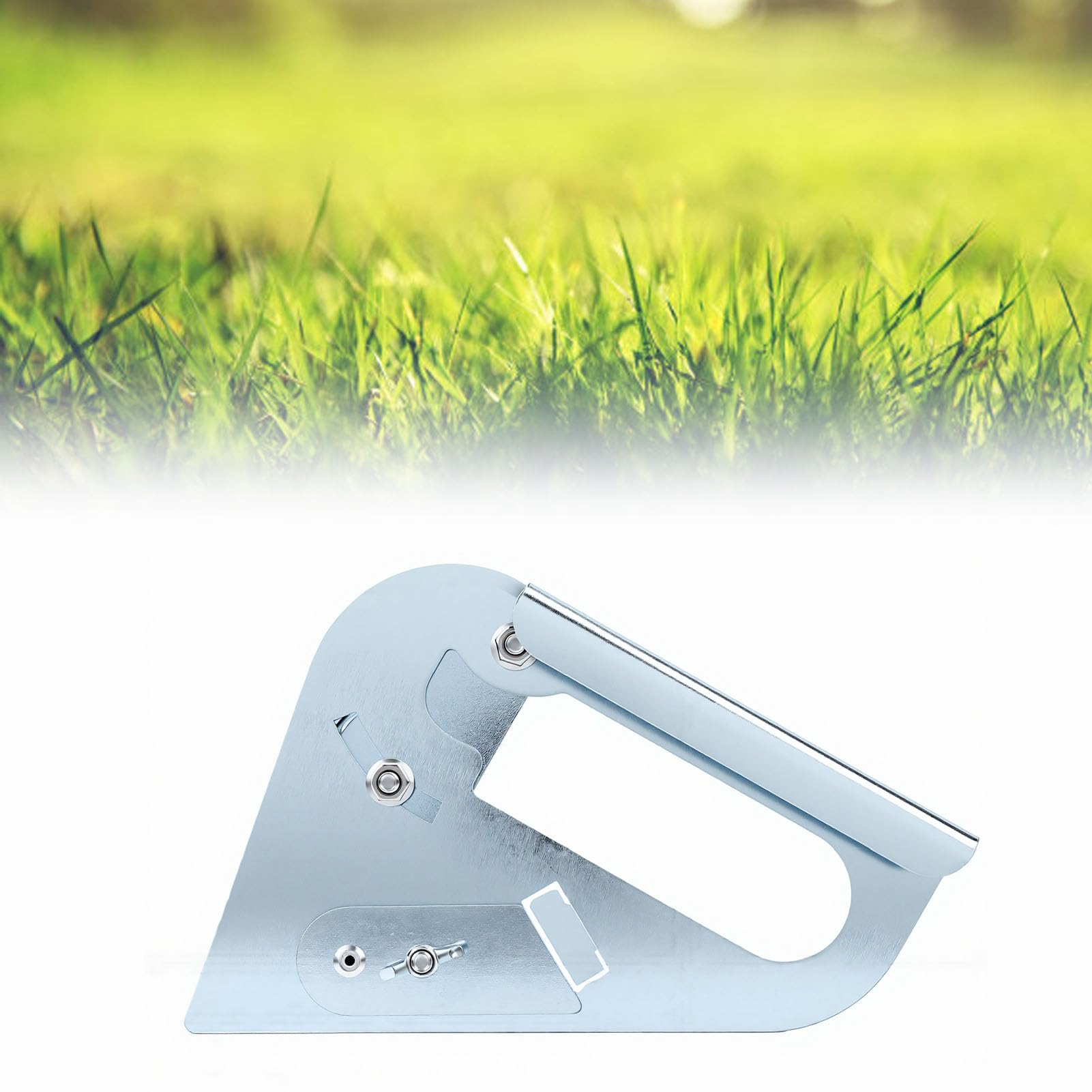 Cortador de Césped Artificial, Bordeador de Césped Resistente, Cortador de Sintético con 10 Cabezales de Repuesto, Caja de Almacenamiento para Mantenimiento del Campo de Béisbol del Patio