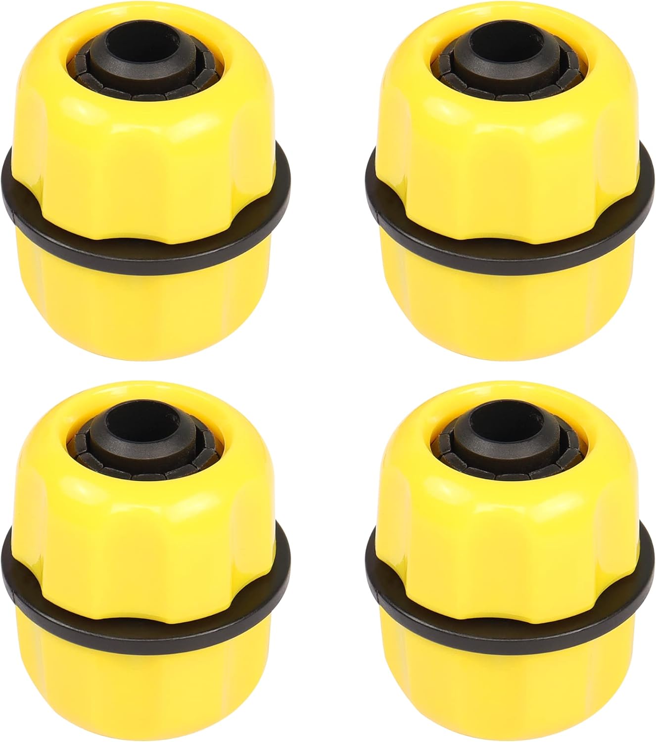 CERRXIAN 1/2" Garden Hose Repair Connector, 1/2 inch Quick