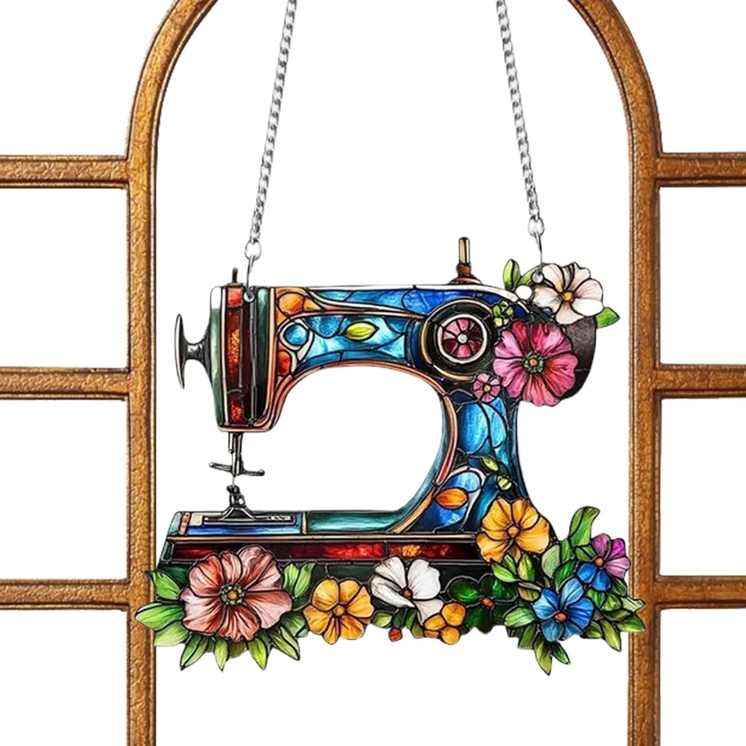 Christmas Decorations,Sewing Machine Ornament - Sewing Ornaments for Christmas Tree, Flat Christmas Decoration Ornaments | Car Decoration, Wall Pendant, Multipurpose Home Decoratio