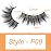Losha Eyelashes Natural Look Faux Mink Lashes Pack Handmade Wispy False Eyelashes 14 Pairs Eye Lashes (F09)