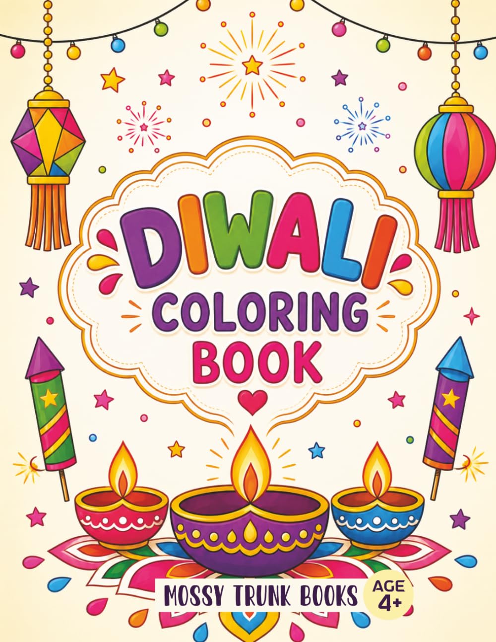 DIWALI COLORING BOOK /MOSSY TRUNK BOOKS