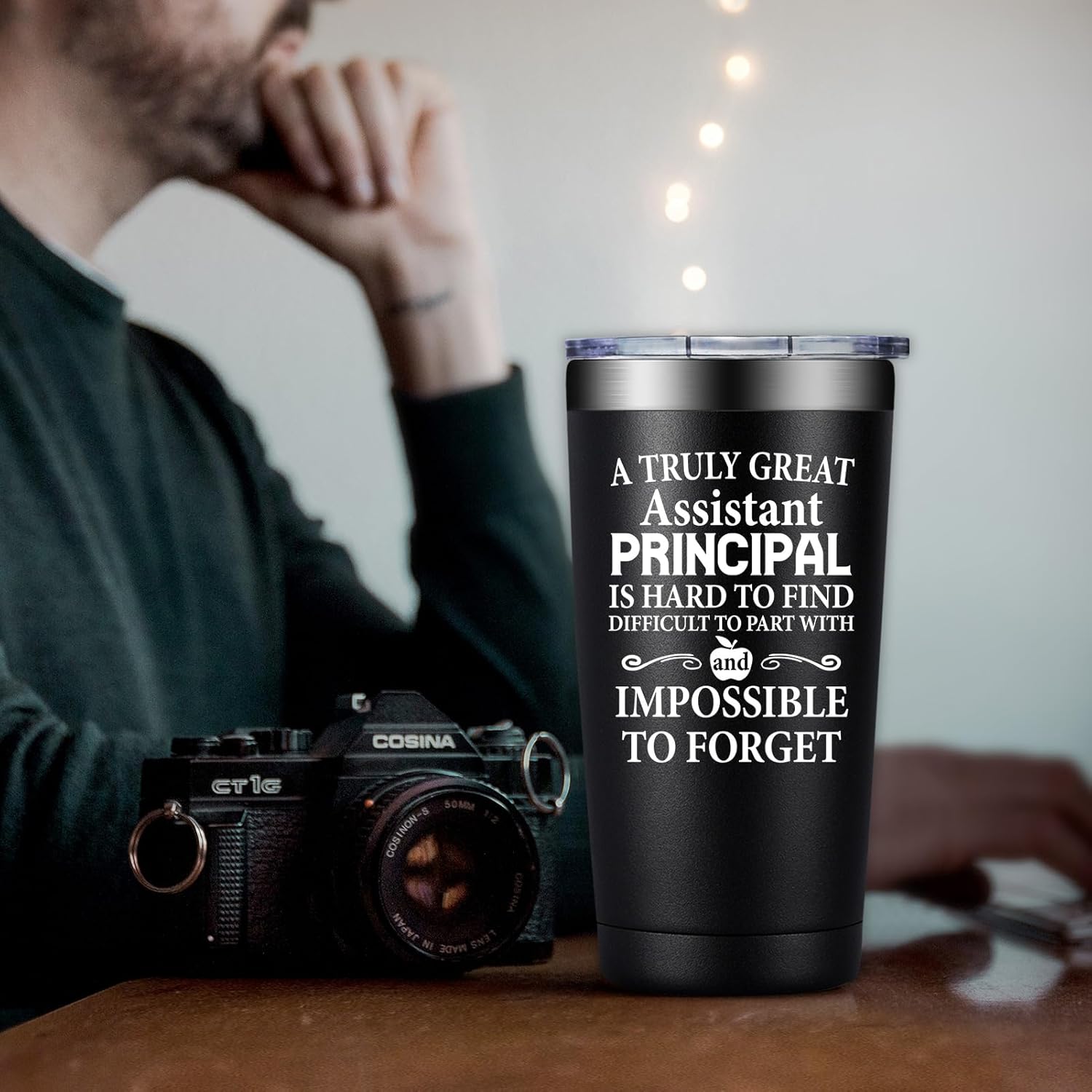 Assistant Principal Gifts for Men, Women - Christmas Principals Day Appreciation Gift for Assistant Principal - 20oz Tumbler Vice Principals Gifts - Image 3