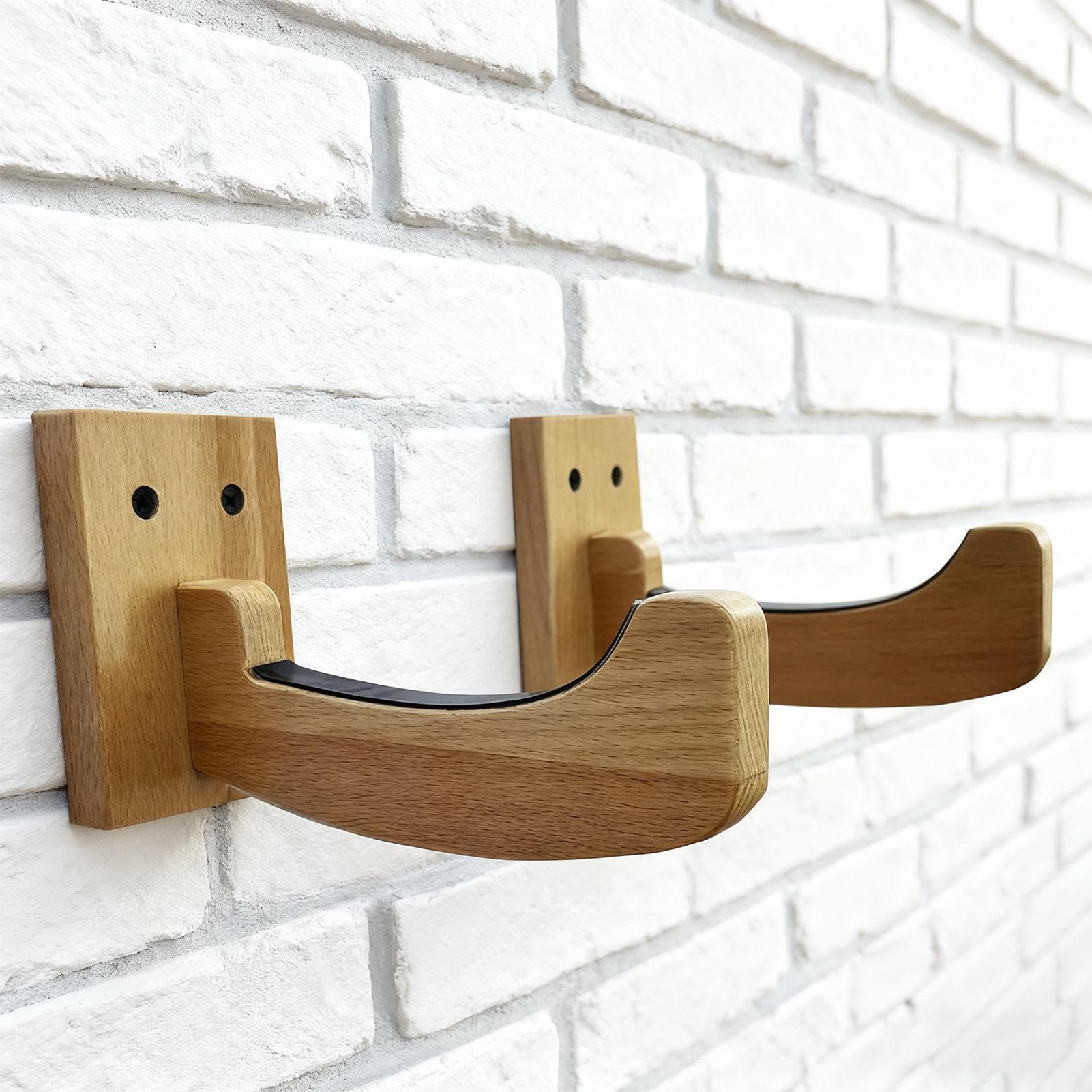 Soporte de Pared para Tabla de Surf, Colgador De Almacenamiento para Tablas De Esquí De Madera, Estante De Pared para Almacenamiento De Skateboard, para Interior Sótano Garaje Casa De Campo
