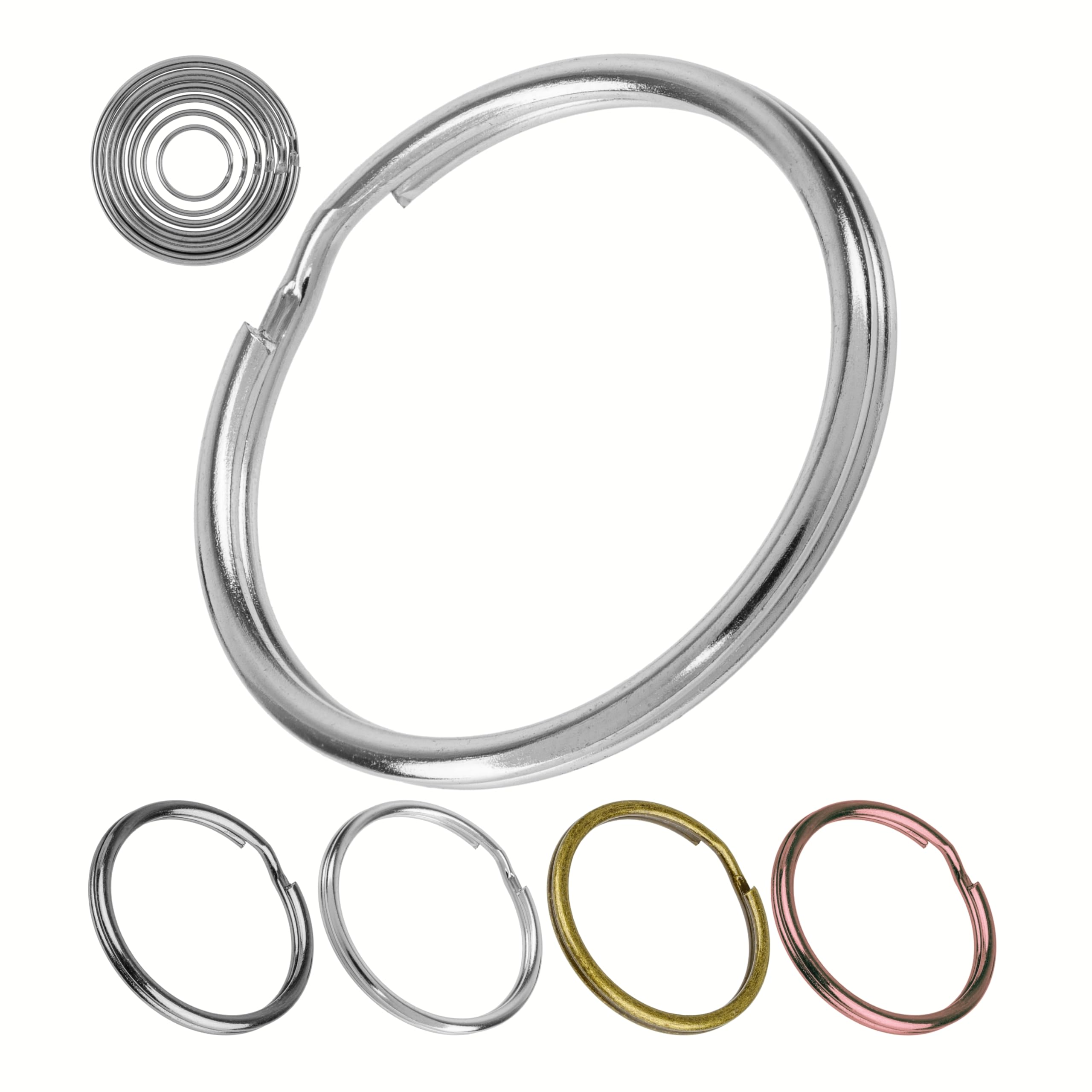 Restyle Sleutelringen 30 mm (10 stuks