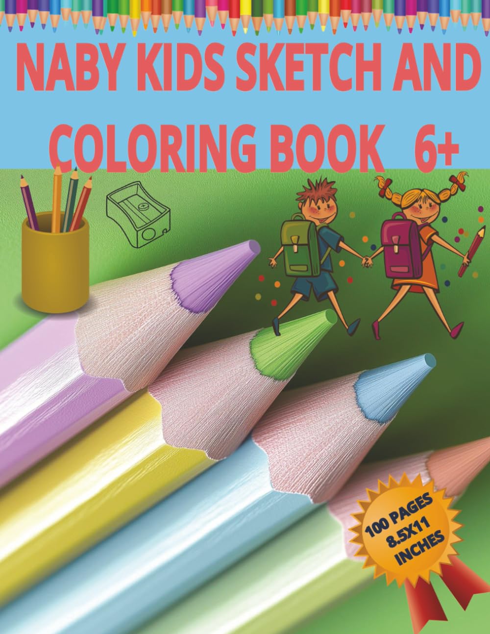 NABY KIDS SKETCH AND COLORING BOOK