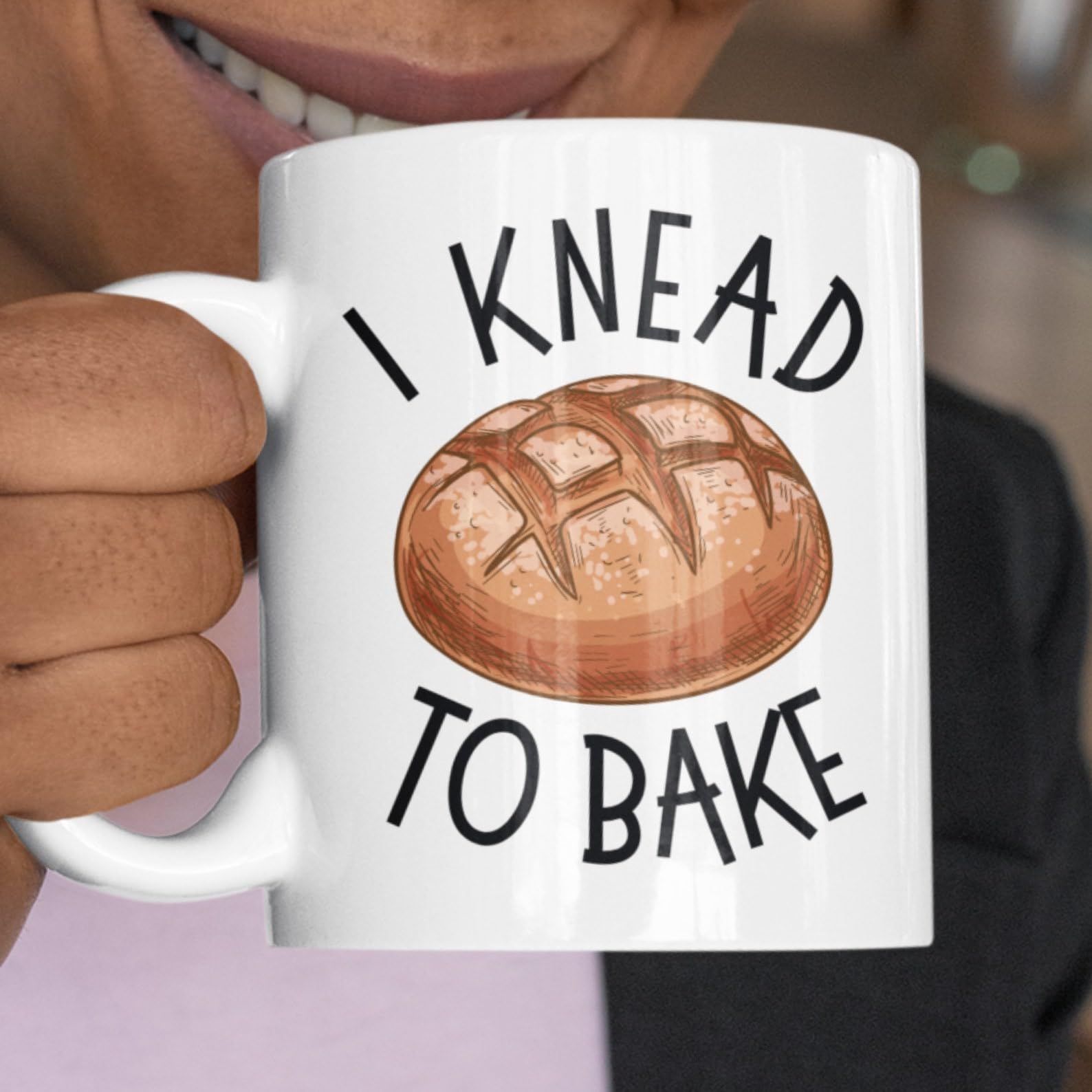 Funny Baker Mug I Knead To Bake Bread Baker Baking Enthusiast Gift Baker Gift