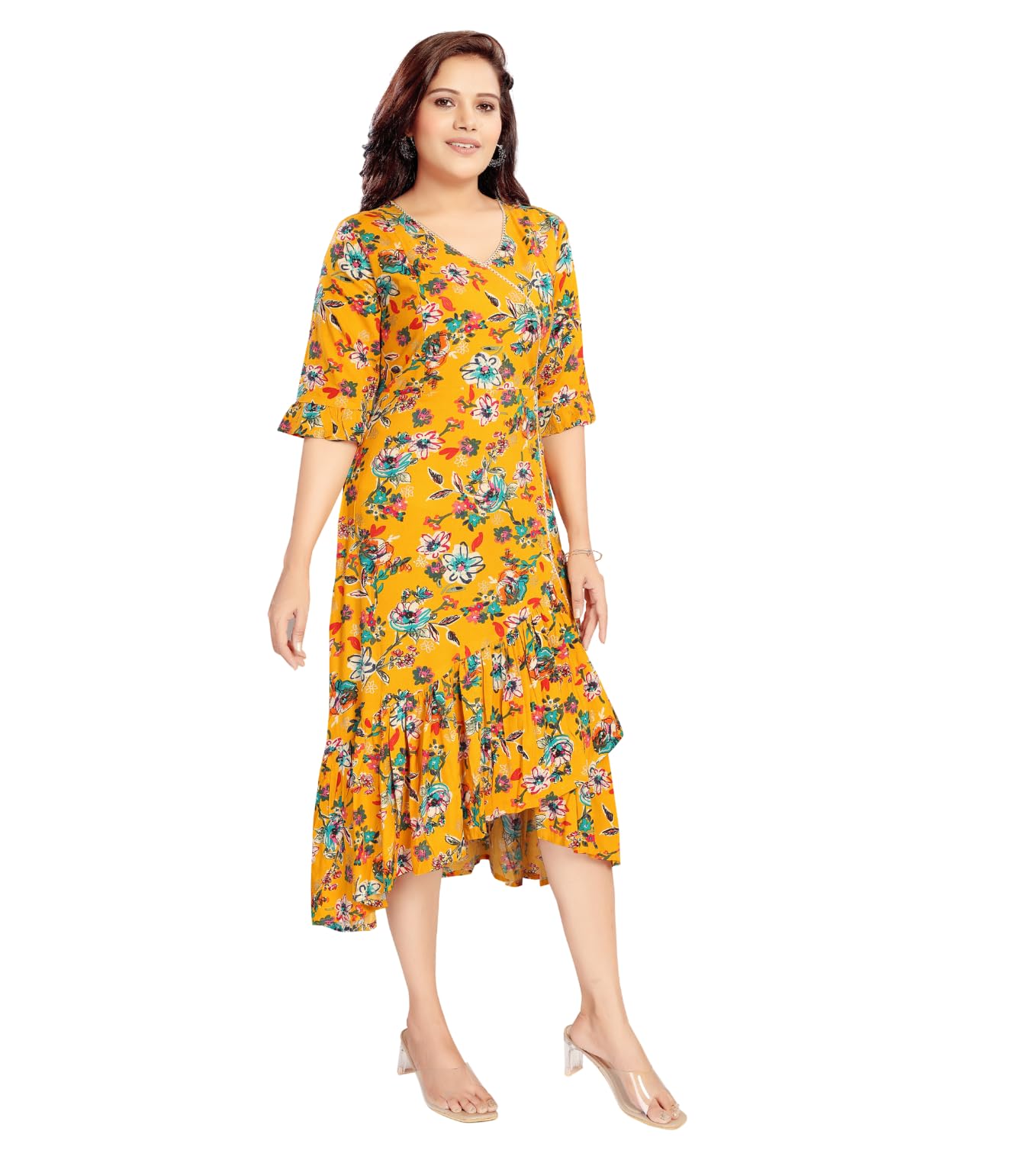 Women’s Maternity & Nursing Dress – Stylish Feeding Kurti with Concealed Zip for Pre & Post Pregnancy-image-34