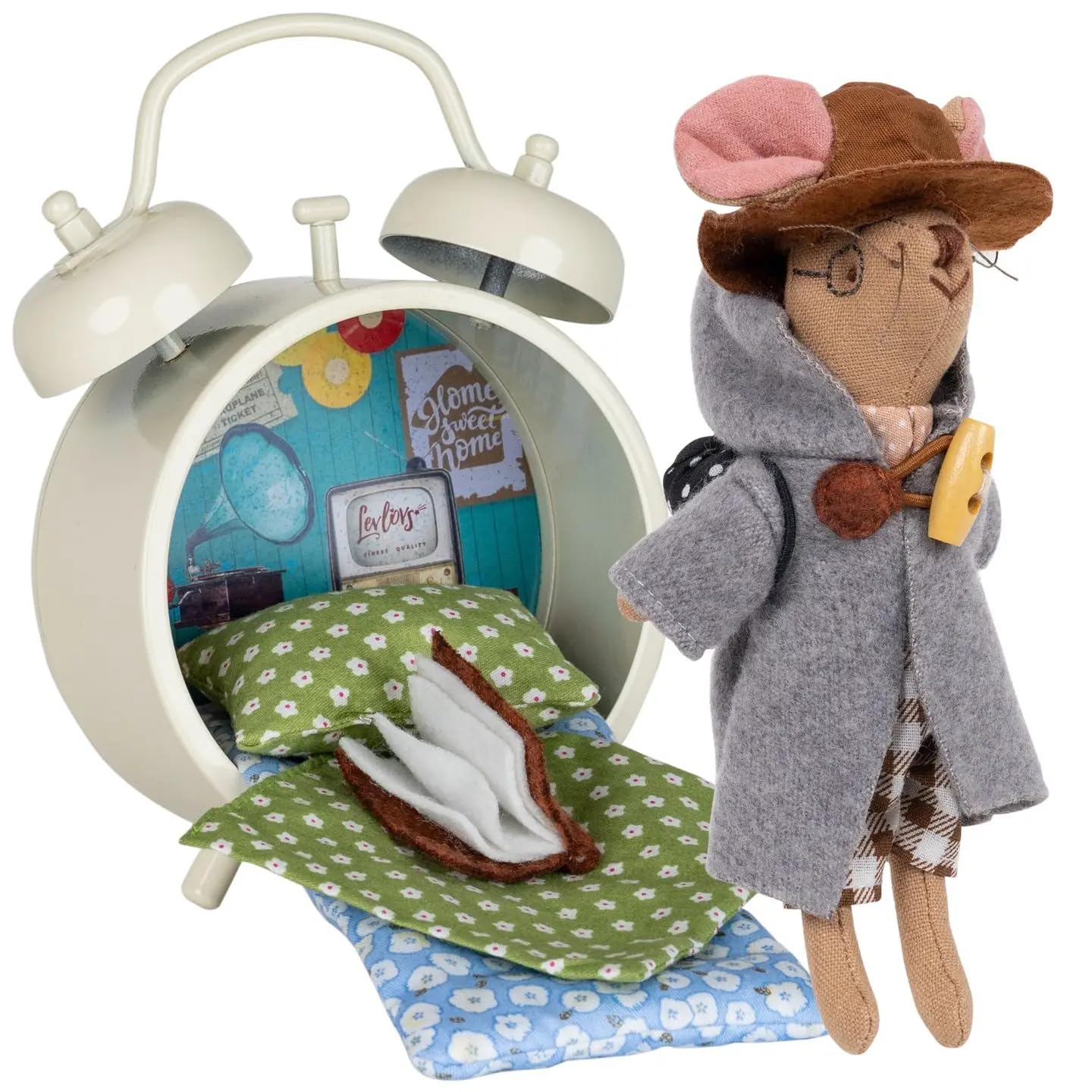 Amazon.com: LEVLOVS Mouse in a Box Toy Baby Registry Gift Travel