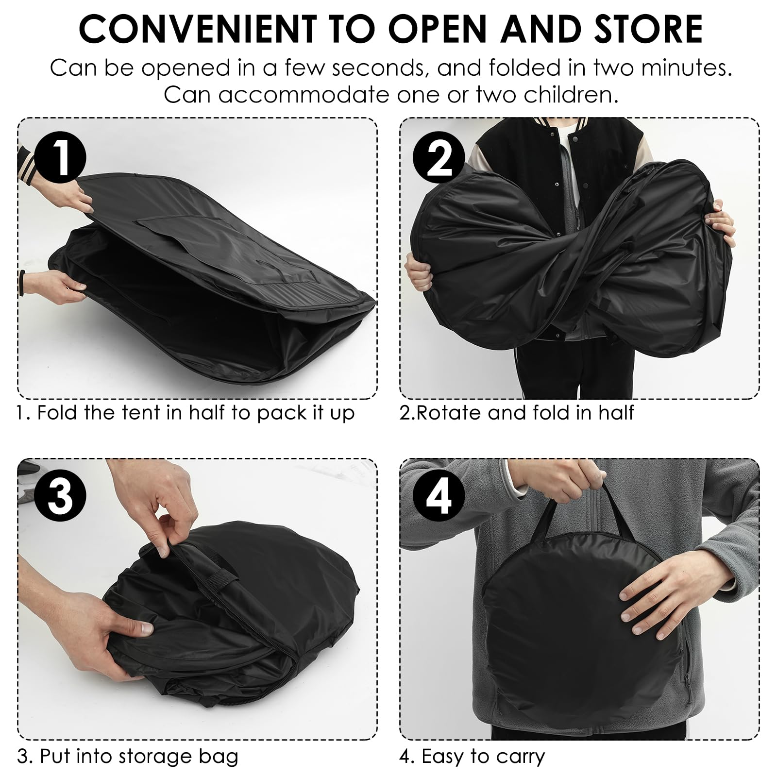 Sensory Tent, Kids Pop Up Tent, Foldable Oxford Cloth Calm Down with Storing BagCalm Corner for Children to Play and Relax for Children to Improve Focus