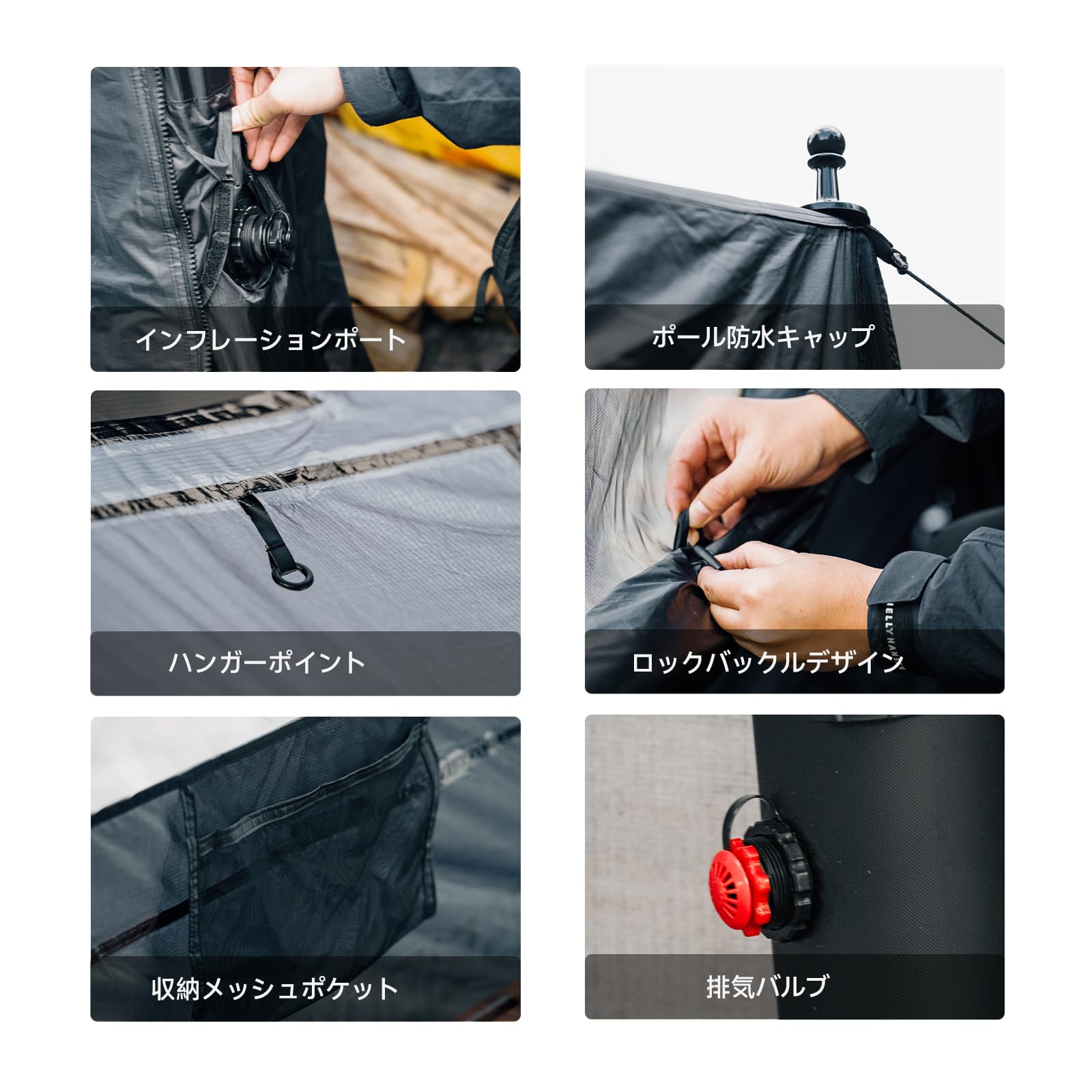 Amazon.co.jp: Springhill エアーテント 4-6人用 フレームキャンピング