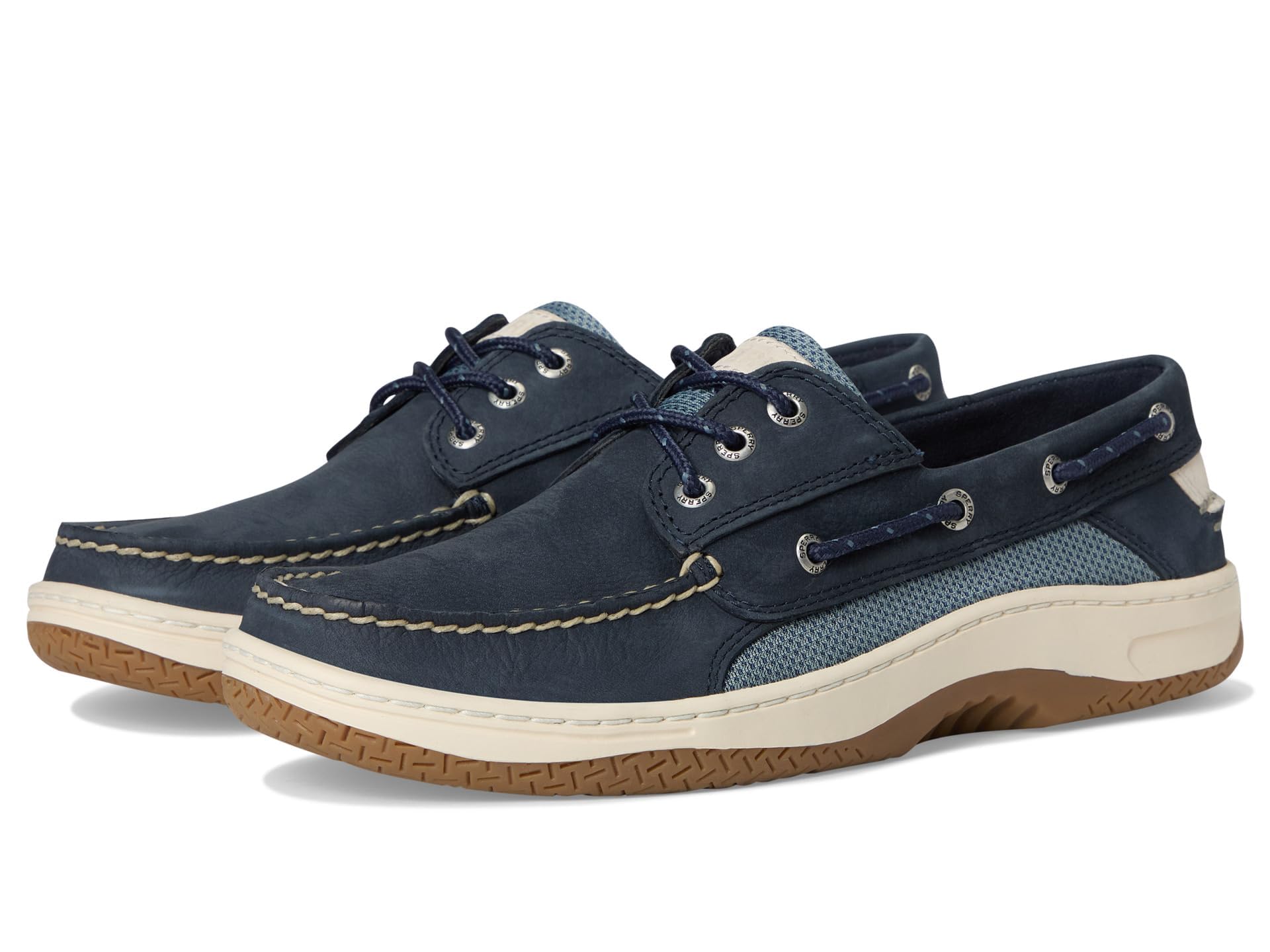 Sperry Male Billfish 3 Eye Boat Shoe, Navy, 12