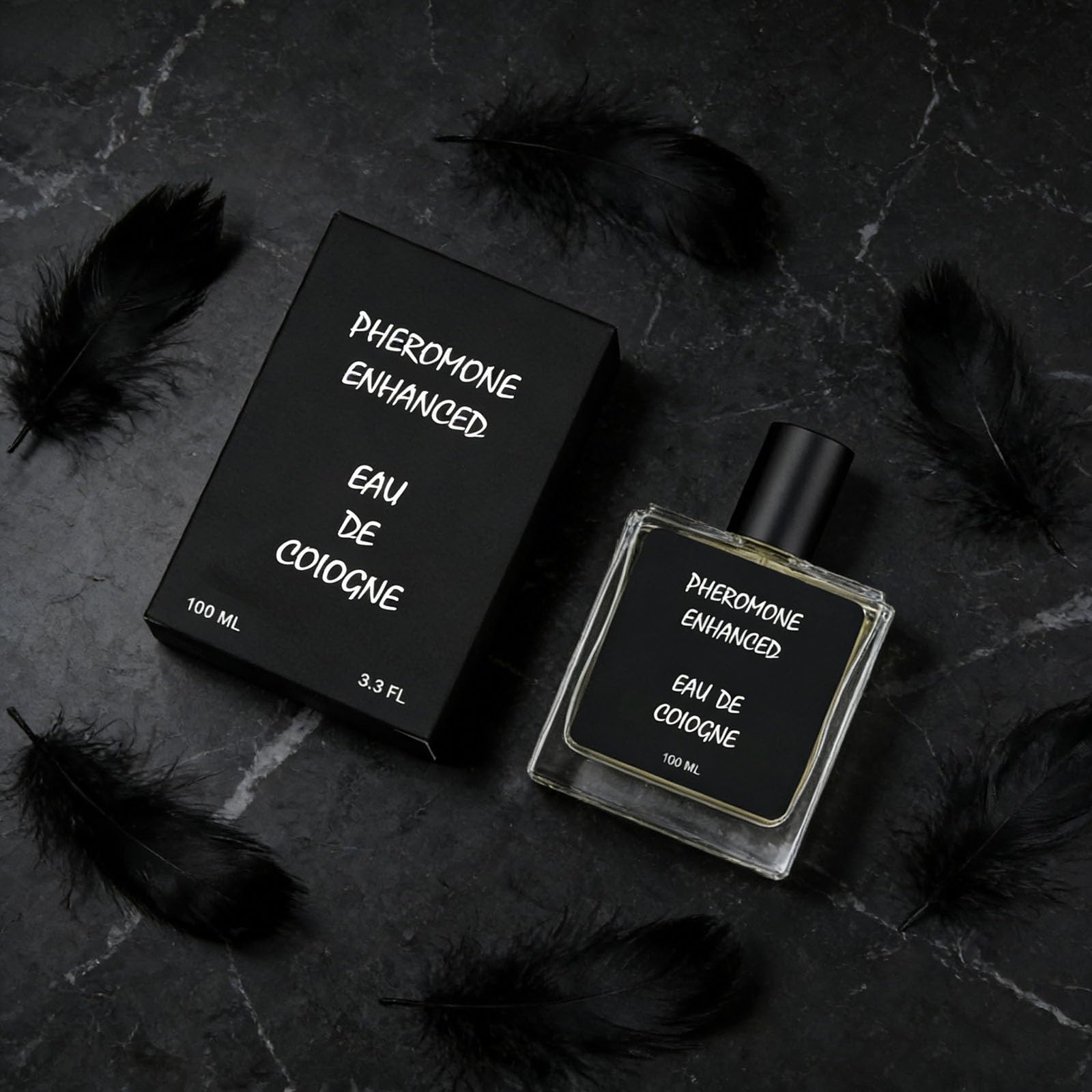 Eau de Cologne a strati audaci da uomo, profumo ai feromoni da 100 ml, profumo da uomo a lunga durata con profumo rinfrescante per tutti i giorni (2pcs)