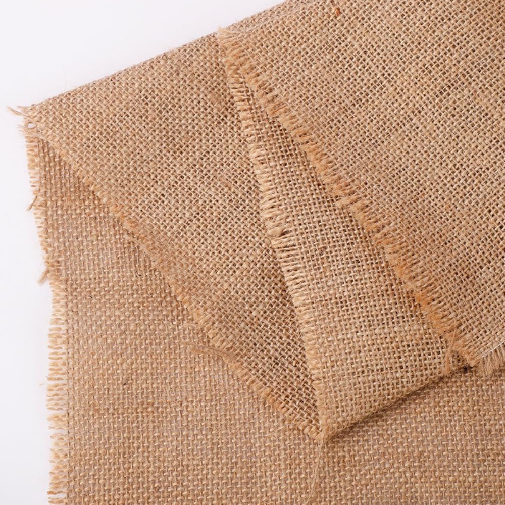 200 cm x 160 cm, tessuto di iuta, tessuto di iuta al metro, per lavori fai da te, giardinaggio, decorazione per la casa
